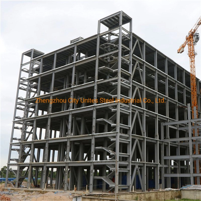 Low Price Prefabricated High Rise Steel Structure Apartment Office Building