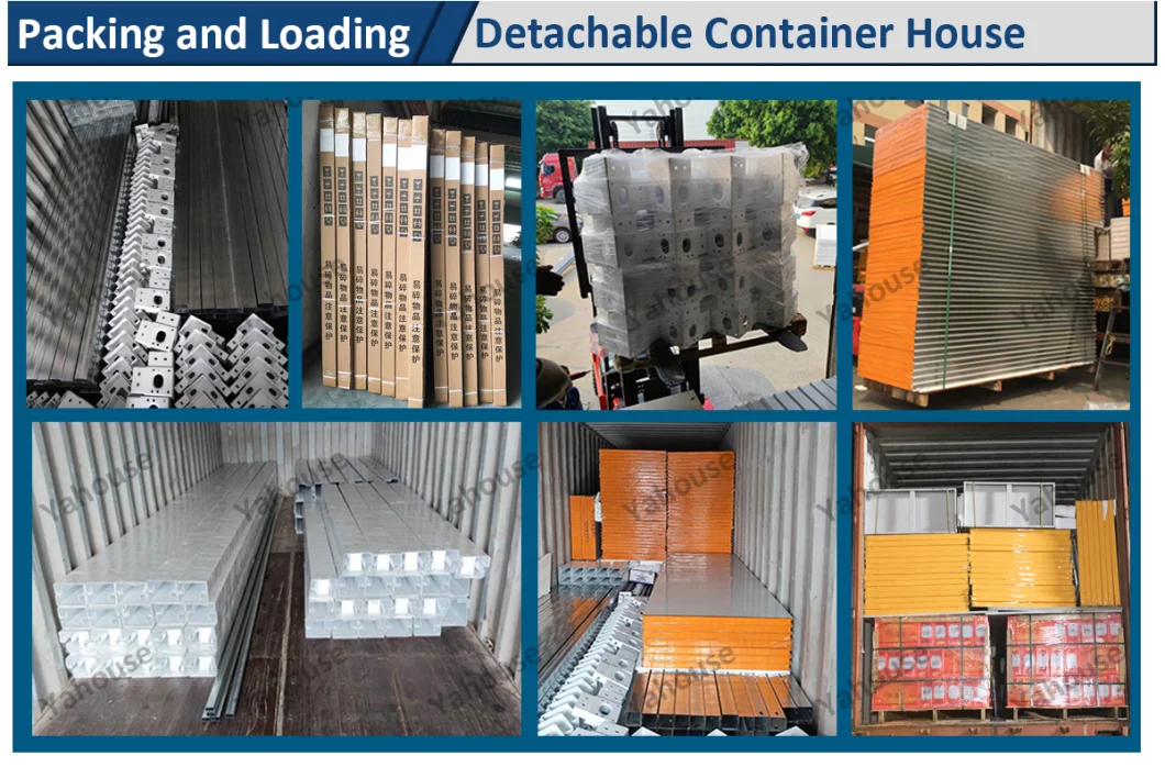 Prefab Detachable 20FT Container House 40FT Modular House Living Container Homes Mobile Houses